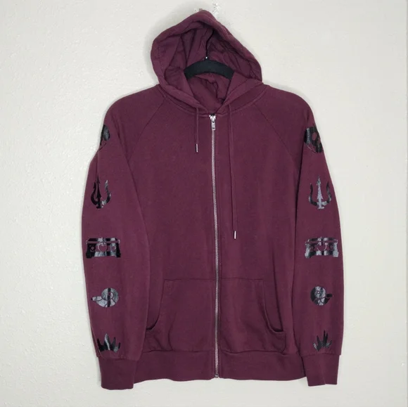 Torrid Disney Villains Evil Witches Hoodie Women's Size 00 (M/L) - Picture 2 of 8